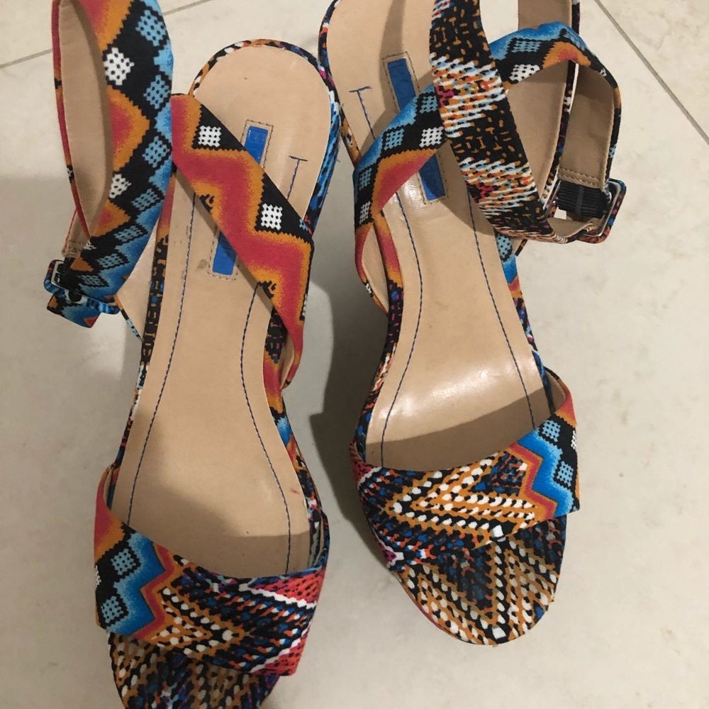 Wedge Multi Color Shoe - image 5